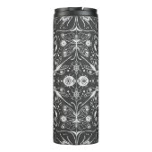 Bugs, gebroken wit op zwart thermosbeker (Achterkant)