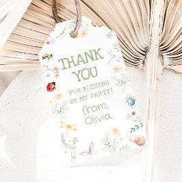 Bugs Girl Birthday Insect Party Thank You Cadeaulabel