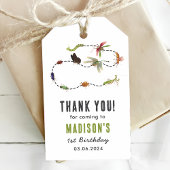 Bugs & Insecten verjaardagsfeestje Cadeaulabel