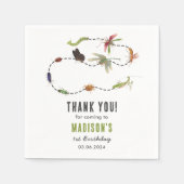 Bugs & Insecten  verjaardagsfeestje Servet (Voorkant)