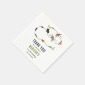 Bugs & Insecten  verjaardagsfeestje Servet (Hoek)