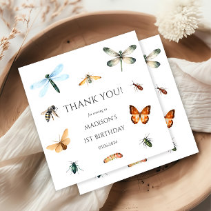 Bugs & Insecten  verjaardagsfeestje Servet