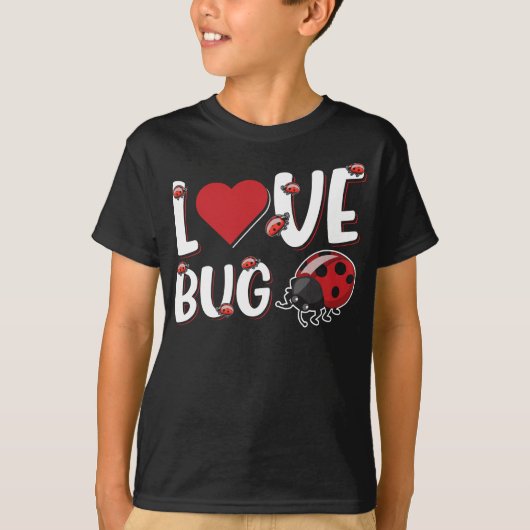 Bugs Insects Beetle Women Cute Ladybug T-shirt (Voorkant)