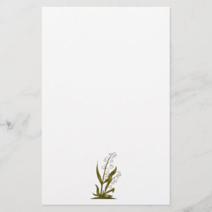 Bugs 'n' Blooms ・ Lily van de vallei Briefpapier