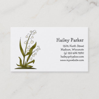 Bugs 'n' Blooms ・ Lily van de vallei Visitekaartje