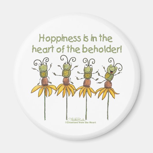 Bugs op bloemen magneet (Voorkant)