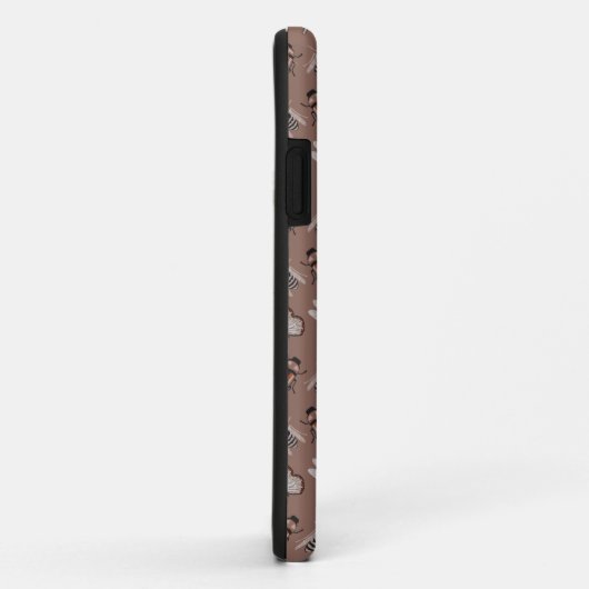 Bugs Pattern Case-Mate iPhone Case (Achterkant/rechts)