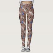 Bugs Pattern Leggings (Voorkant)