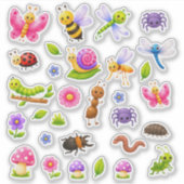 Bugs Stickerblad Sticker (Voorkant)