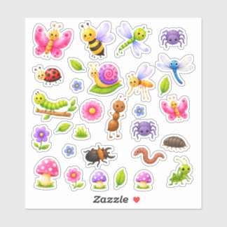 Bugs Stickerblad Sticker