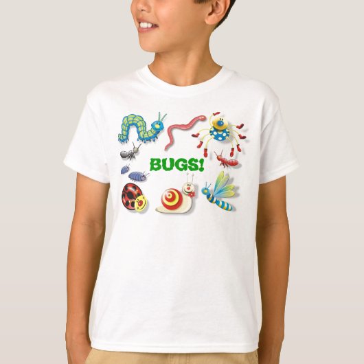 'BUGS!' T-SHIRT (Voorkant)