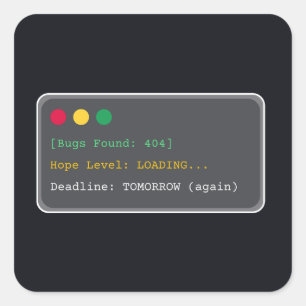 Bugs trouvés : Autocollant d'ordinateur portable d