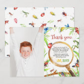 Bugs Verjaardags Foto Bedankkaart (Voorkant / Achterkant)