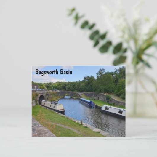 Bugsworth Basin Briefkaart (Staand voorkant)