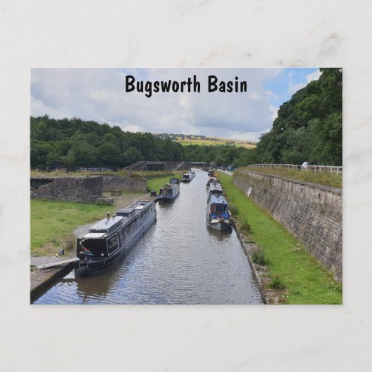 Bugsworth Basin Briefkaart (Voorkant)