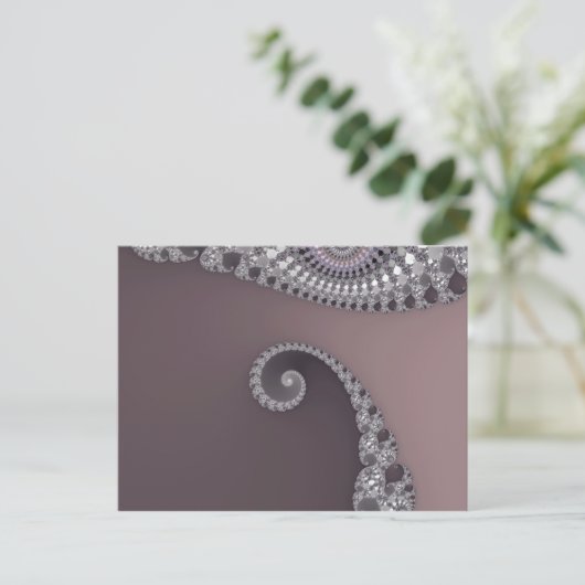 Bugtail - Fractaal Briefkaart (Staand voorkant)