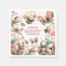 BUGTASTIC Insects Whimsical Kids' Birthday Party  Servet