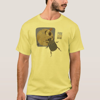 Bugzter - Dung Beetle die wandkunst ophangt T-shirt