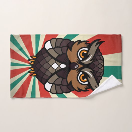 Búho  (Serviette à main)