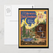 Buick-auto Briefkaart (Voorkant / Achterkant)