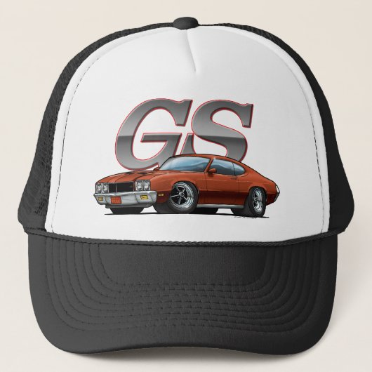 Buick GS_brown Trucker Pet (Voorkant)