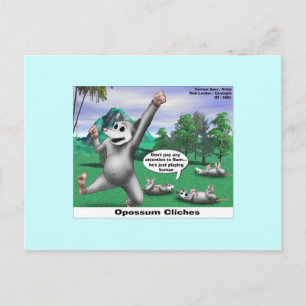 Buidelratten die Dood Spelen Prentbriefkaarten Briefkaart