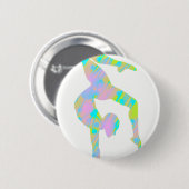 Buig de omvormingspijn ronde button 5,7 cm (Voorkant /achterkant)