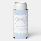 Buig iets blauw vrijgezellenfeest (Seltzer Voorkant)