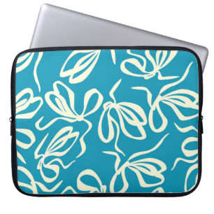 Buig patroon, naadloze textuur. Voor mode prints Laptop Sleeve