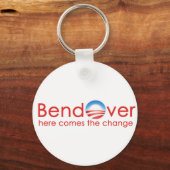 Buigen voor verandering van Barack Obamas Sleutelhanger (Voorkant)