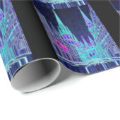 Buigende Akropolis Cadeaupapier (Rol Hoek)