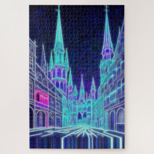 Buigende Akropolis Legpuzzel