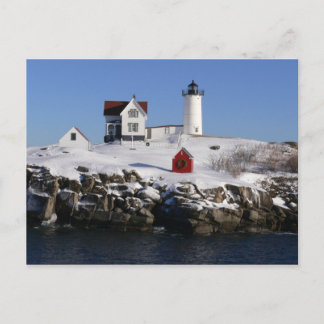 Buigvuurtoren in de winter briefkaart