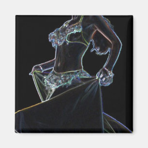 buik dancer magnet magneet