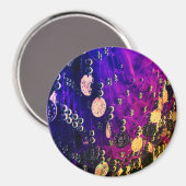 Buik dans heup sjaal met munten magneet (Voorkant / Achterkant)