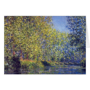 Buik in de Epte bij Giverny door Claude Monet