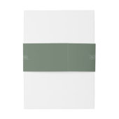 buikband uitnodigingen wikkel (Achterkant Voorbeeld)