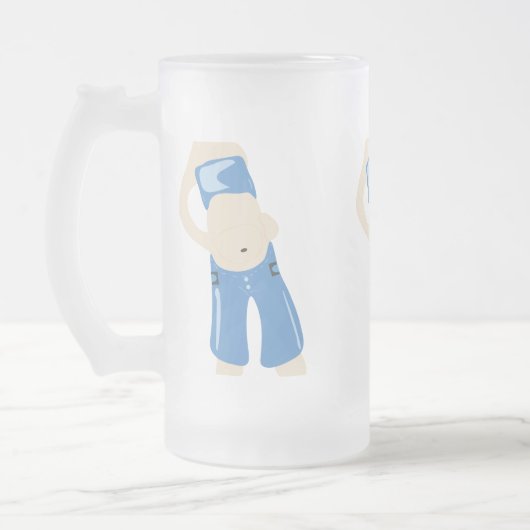 buikbierglas matglas bierpul (Links)