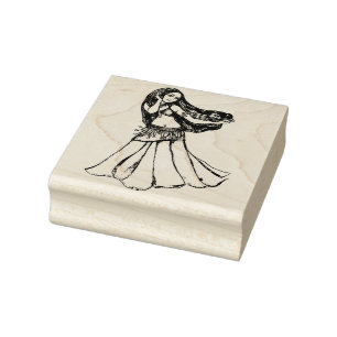Buikdanser Rubberstempel
