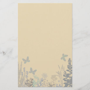 Buiken en bloemen briefpapier