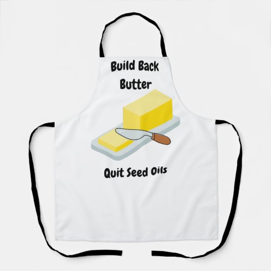 Build Back Butter - Stop Seed Oils Schort (Voorkant)