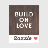 Build On Love sticker (Feuille)