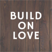 Build On Love sticker (Recto)