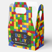 Building Blocks Birthday Party Favor Box Bedankdoosjes (Geopend)