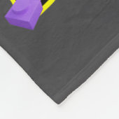 Building Bricks Master Builder Construction Block  Fleece Deken (Hoek)