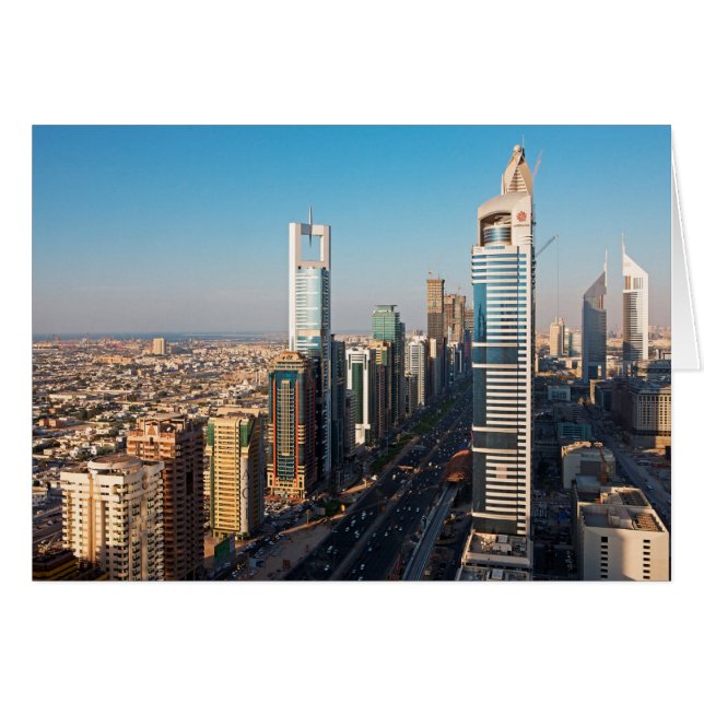 Buildings Along Sheikh Zayed Road, Dubaï (Devant horizontal)