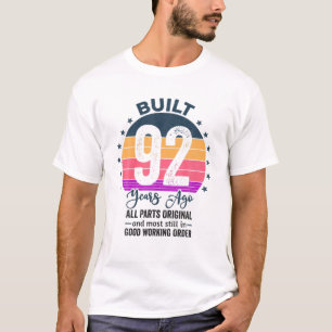 Built 92 Years Ago All Parts Original Vintage 1930 T-shirt