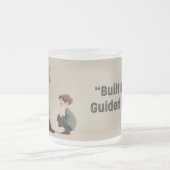 Built By Love. Guided By Dad Matglas Koffiemok (Center)