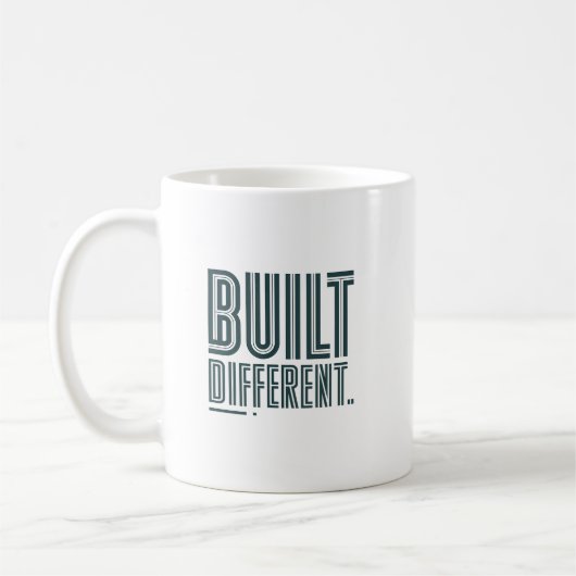 Built Different Statement Mug (Gauche)