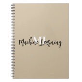 Built for Programmers & Data Scientists – ML Pro Notitieboek (Voorkant)